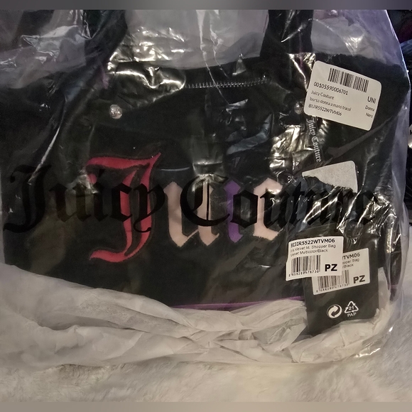 Juicy Couture Iris Velvet Shopper bag.  Brand New 💎 - Picture 8 of 11